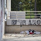 Restos de un asentamiento en la Casa del Agua en una imagen reciente.