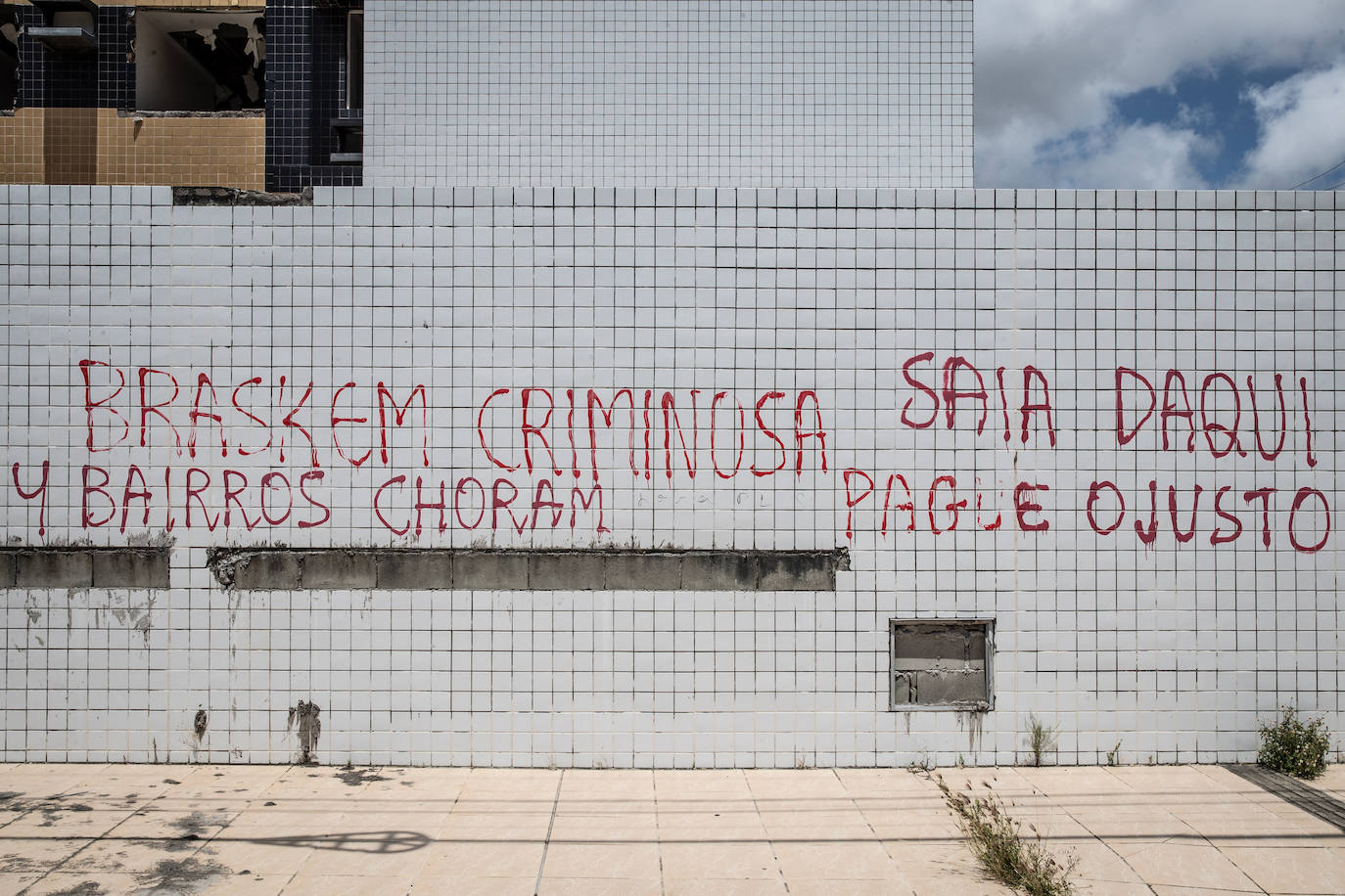 Una mina amenaza con tragarse a toda la población de Maceió en Brasil