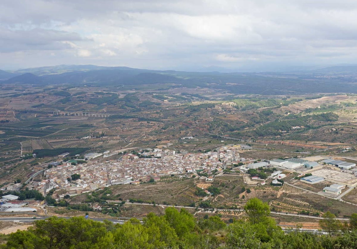 Vista general de La Font de la Figuera.