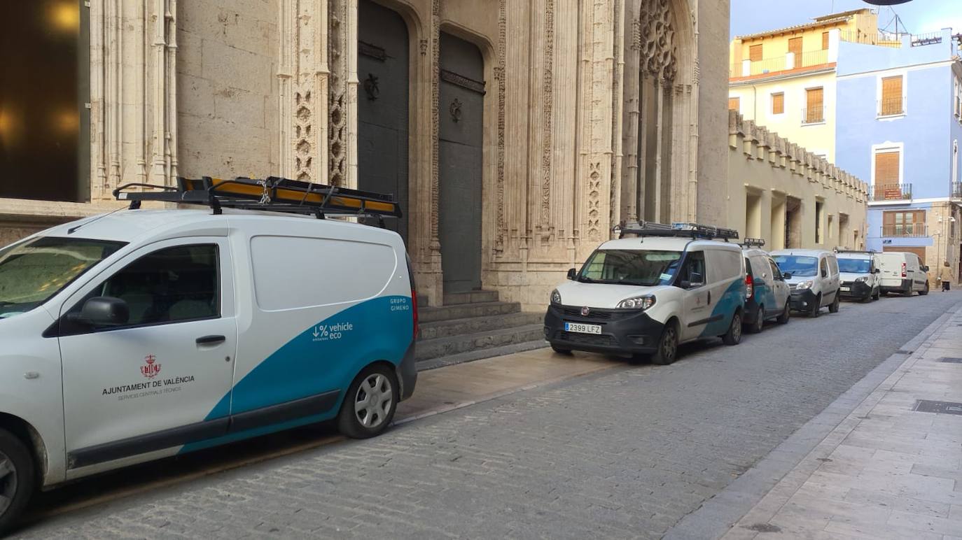 Fotos: La Lonja, zona de aparcamiento en el centro de Valencia