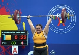 Tihara Saldivar, campeona de España sub 17.