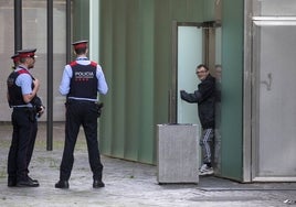 Ricart, tras su detención en Barcelona en diciembre de 2022.