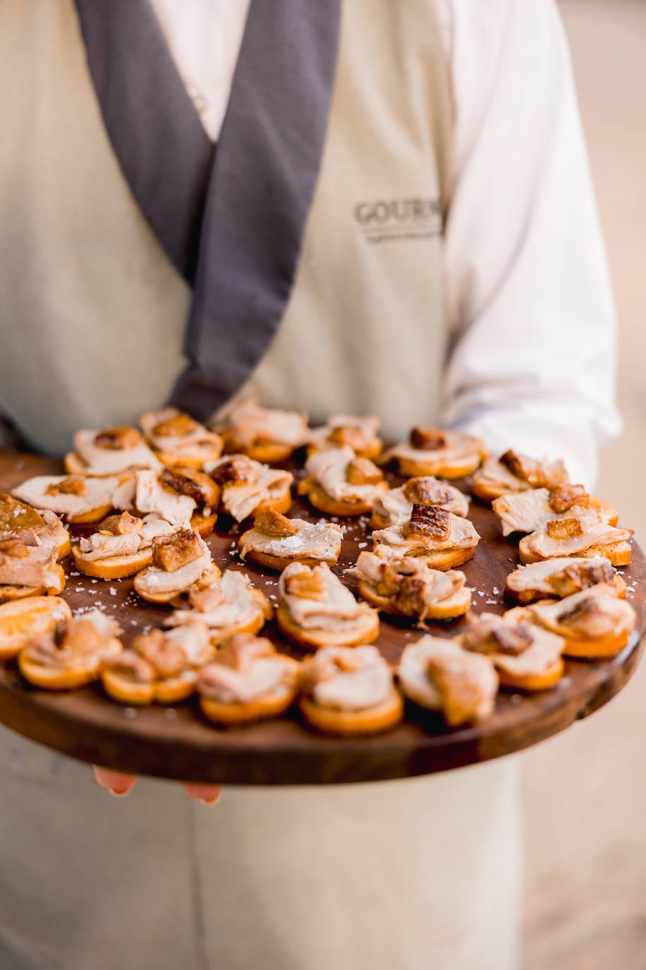 Uno de los aperitivos que ya son característicos de Gourmet Catering.