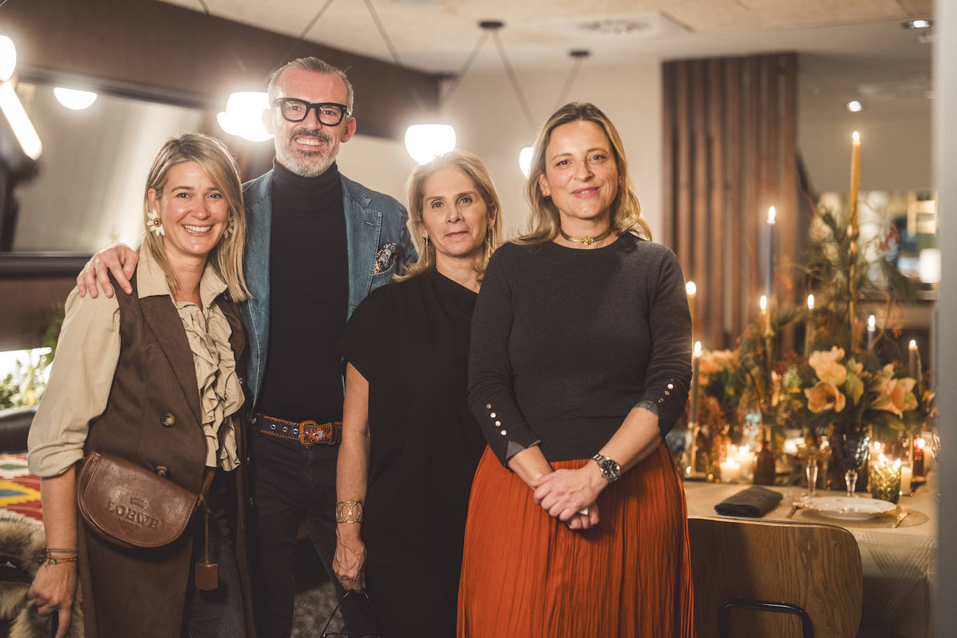 Rocío Pérez, José Puerta, Carla Peiró y Claudia Bonet.