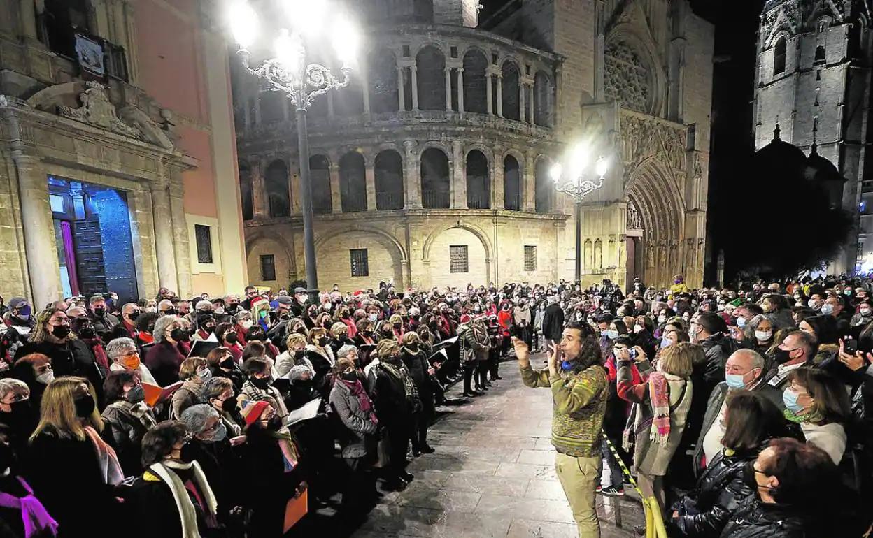Más de 20 coros cantarán villancicos este sábado en varios puntos del centro de Valencia