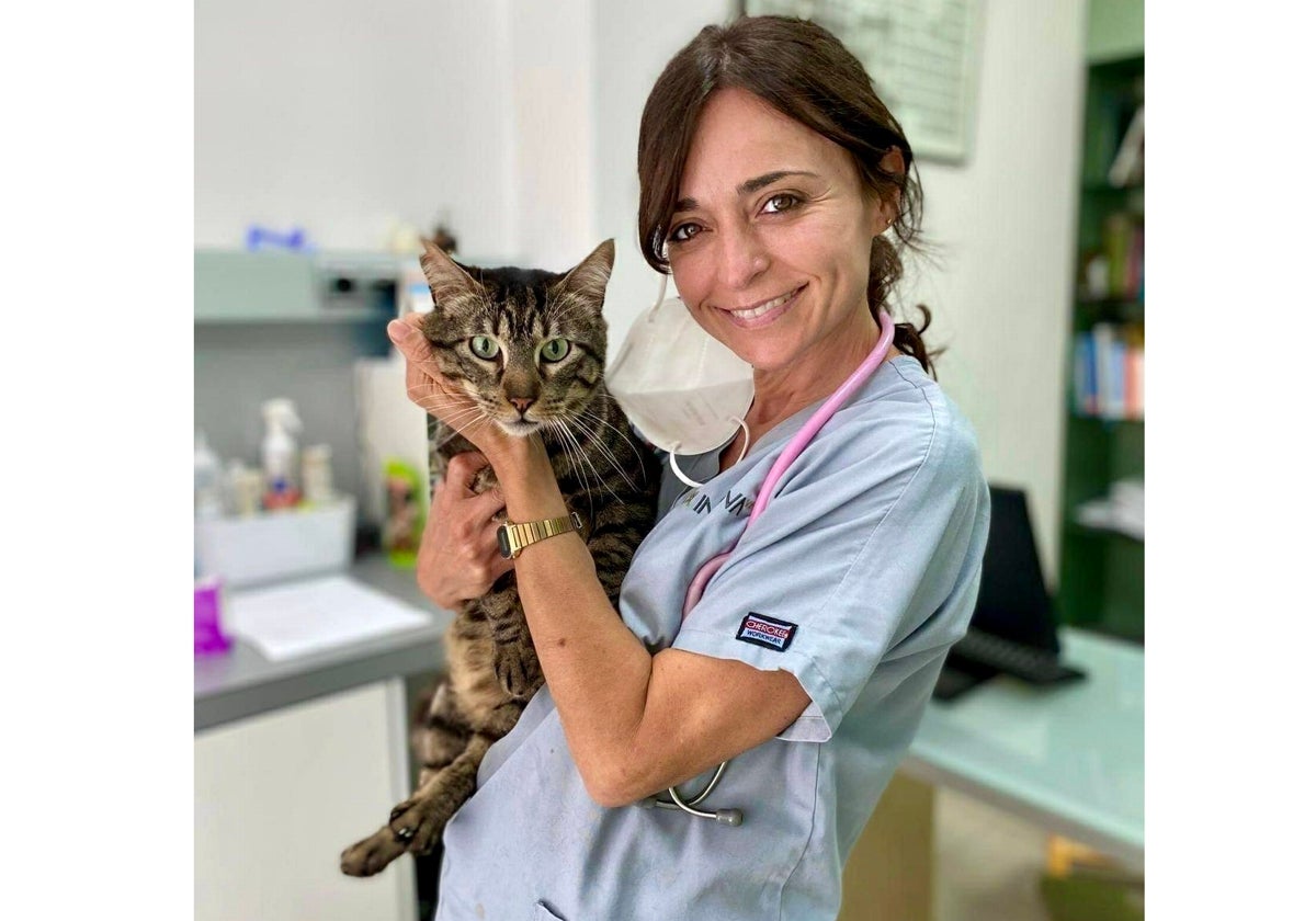 La veterinaria Sonia Burguet.