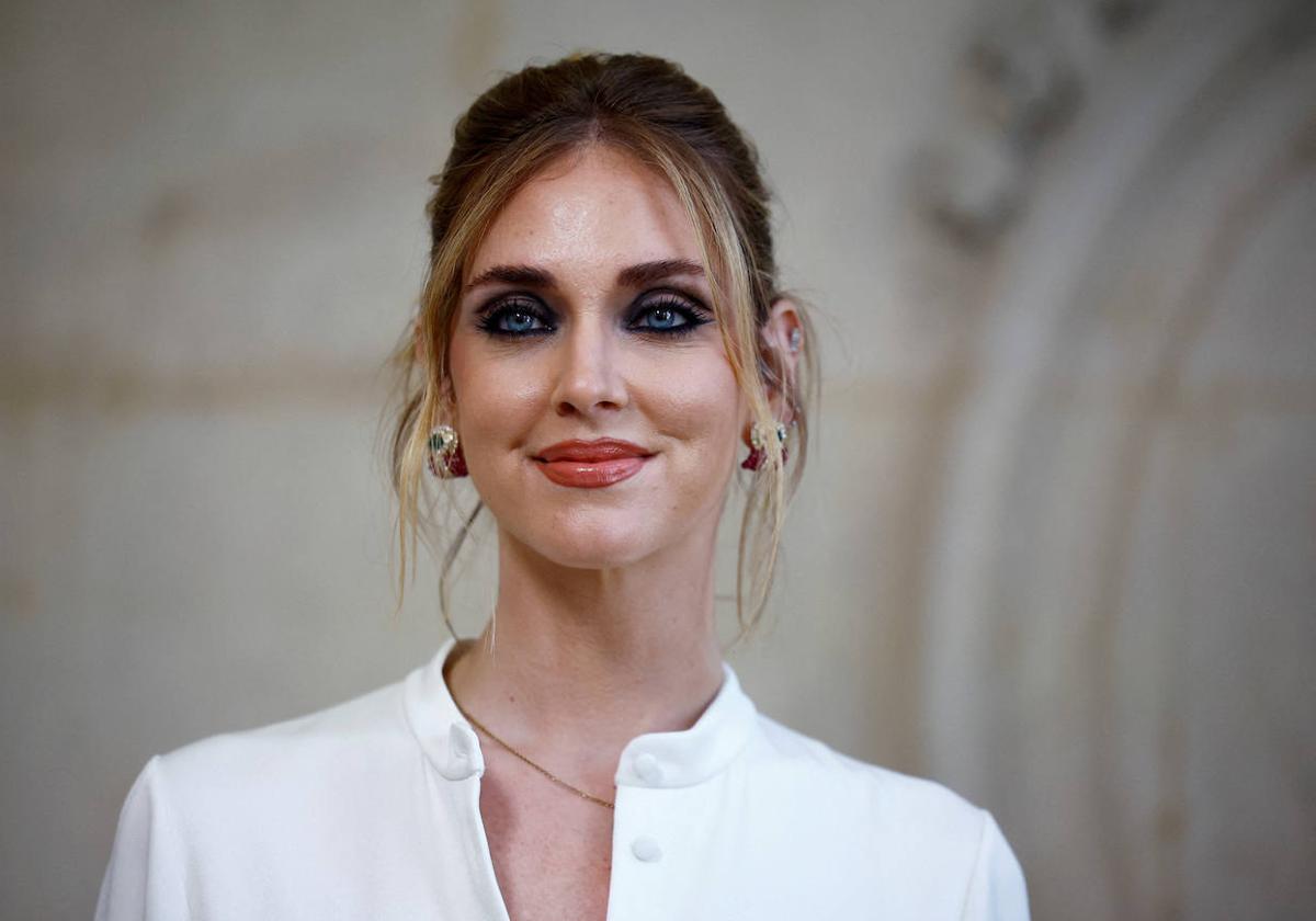 La influencer italiana Chiara Ferragni.