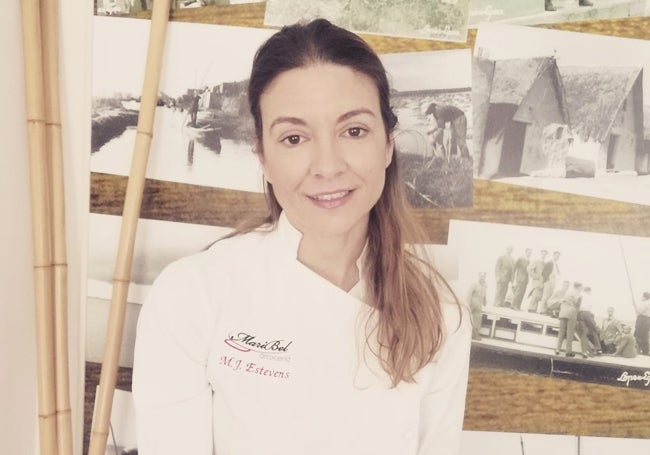 La cocinera María José Estevens Bru.