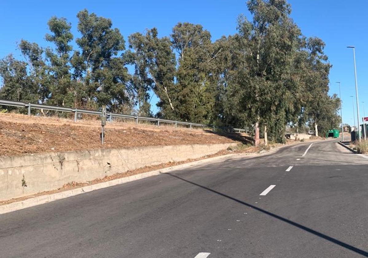 Repavimentación de viales en el polígono.