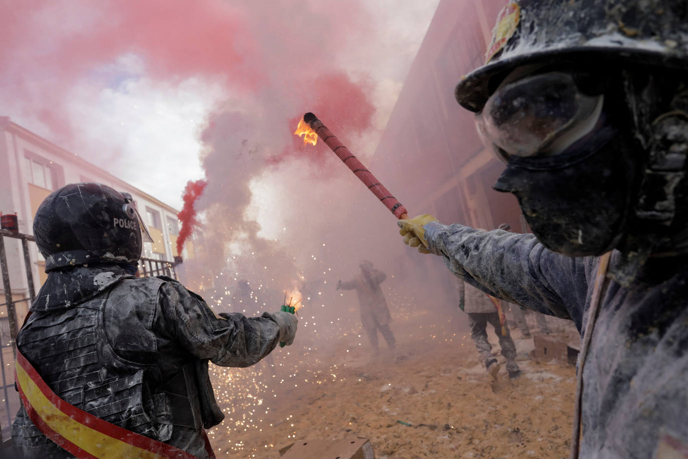 Ibi cumple con su tradicional fiesta de &#039;Els Enfarinats&#039;