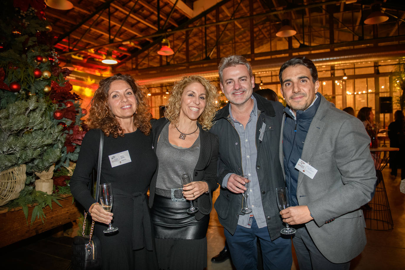 Olga Ramis, Clara Chiralt, Jose Poyatos y Pedro Redondo.