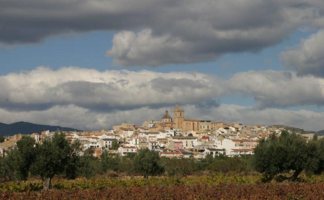 Vista general del Villar del Arzobispo. 