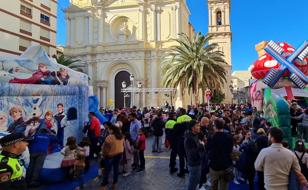 Una de las actividades navideñas en Sueca. 