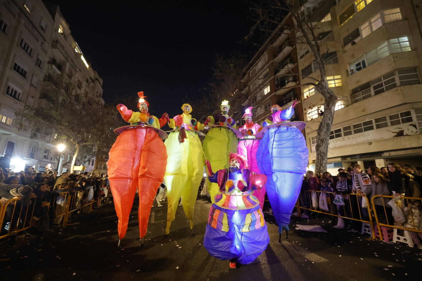 Fotos: Así ha sido la Cabalgata de Reyes de Valencia