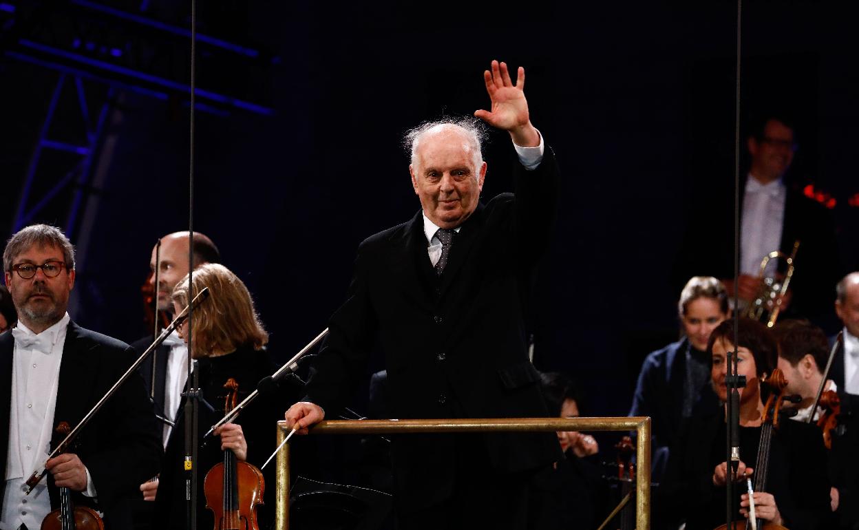 Daniel Barenboim, en una actuación en 2019. 