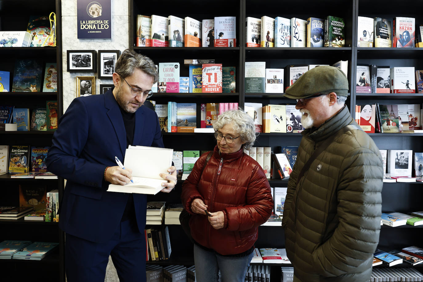 Fotos: Así es la librería que Máximo Huerta ha abierto en Buñol