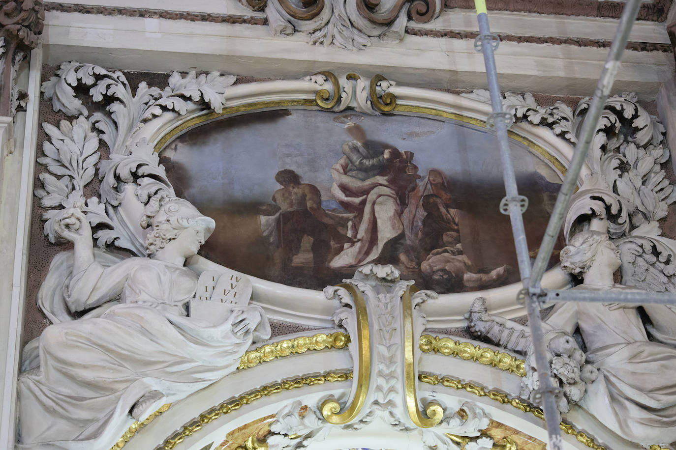 Fotos: Frescos de Palomino en la bóveda de la iglesia de los Santos Juanes de Valencia