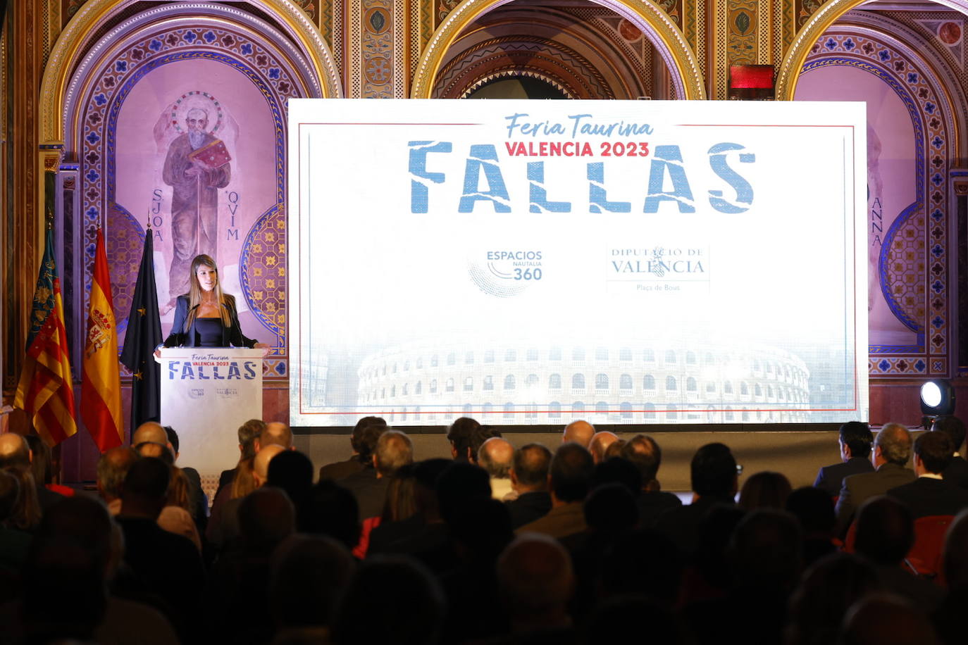 Fotos: Presentación del cartel de la Feria de Fallas 2023