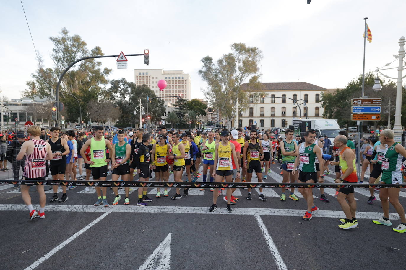 El atletismo popular retoma el pulso en Valencia con la primera carrera celebrada en 2023.