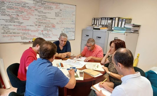 Encuentro de trabajo para abordar el proyecto del Jaume II.