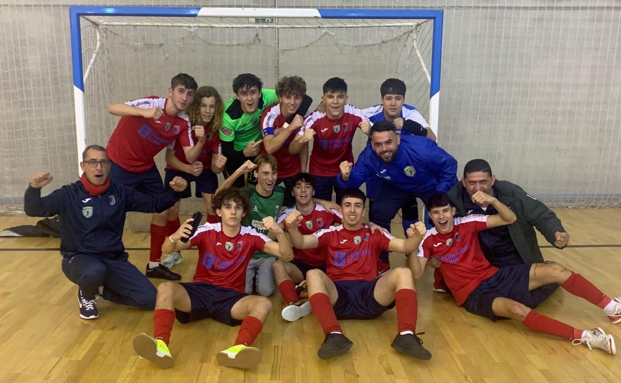 El Paidos celebra la victoria ante al Albacete.