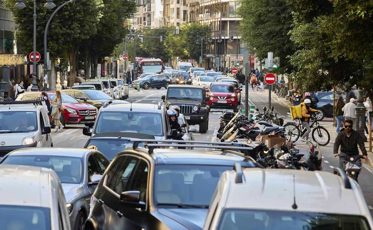 Tramo de la calle Colón en una imagen reciente. 