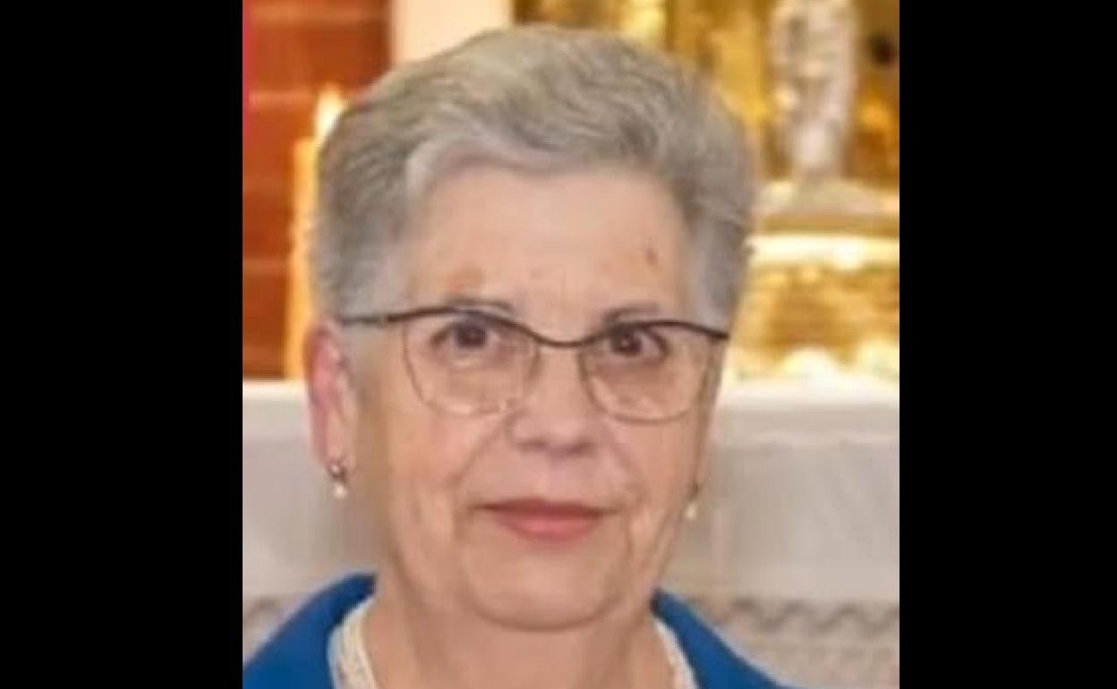 María Pilar Muñoz, desaparecida el lunes. 