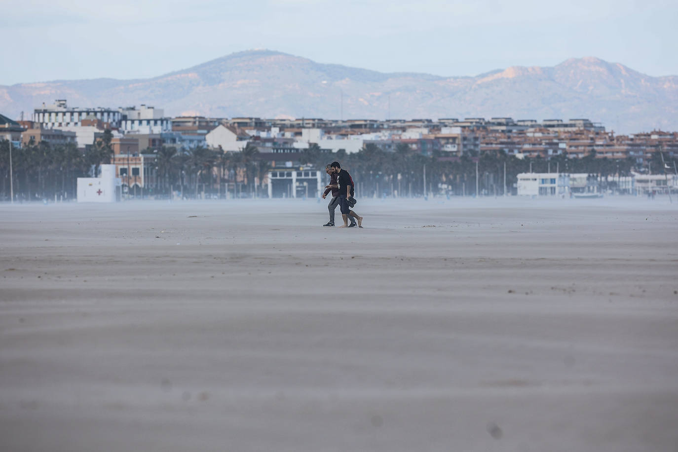 Fotos: Temporal del viento en la Comunitat valenciana