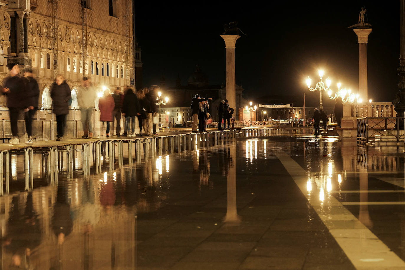 Fotos: El encanto de Venecia al caer la noche