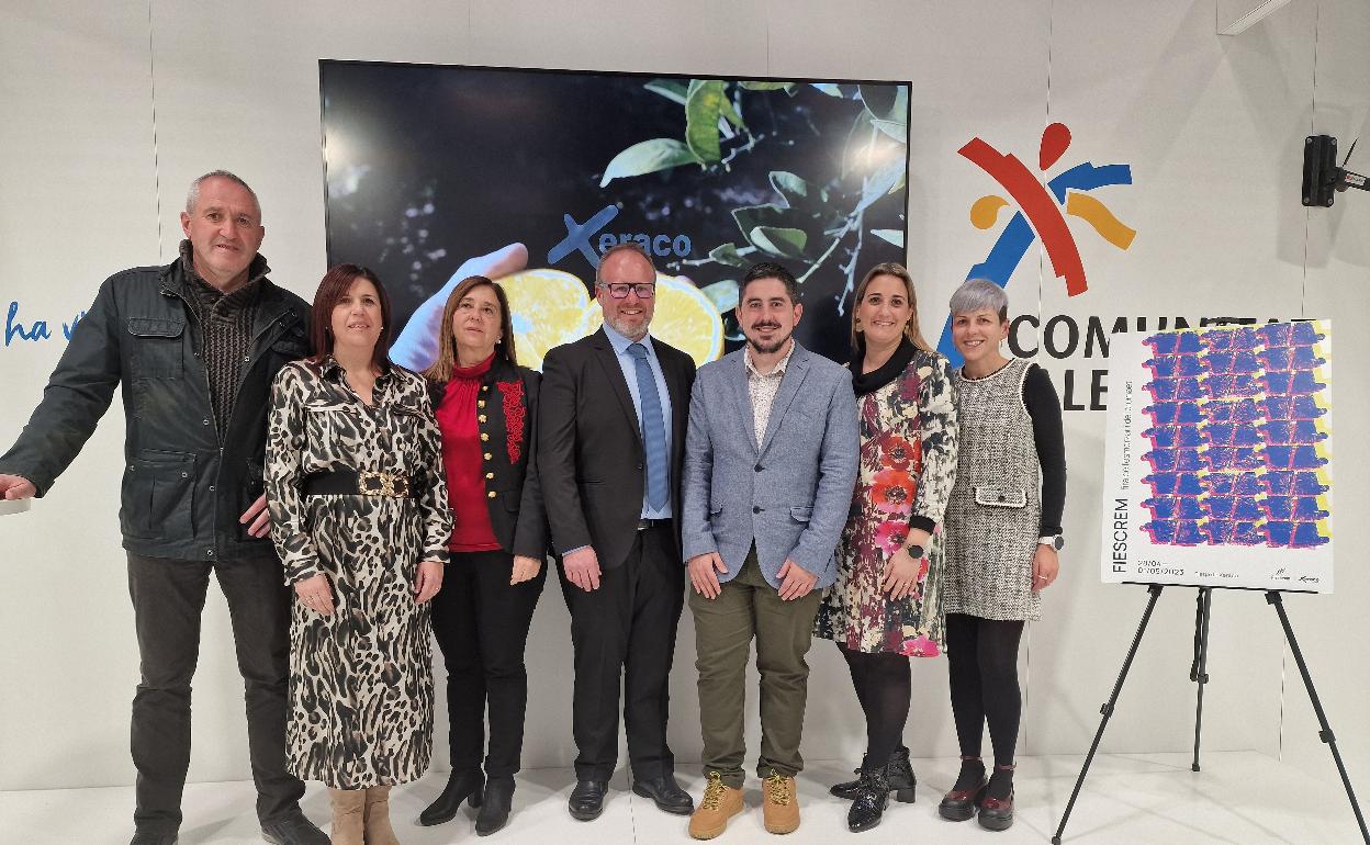 Comitiva de Xeraco en Fitur. 
