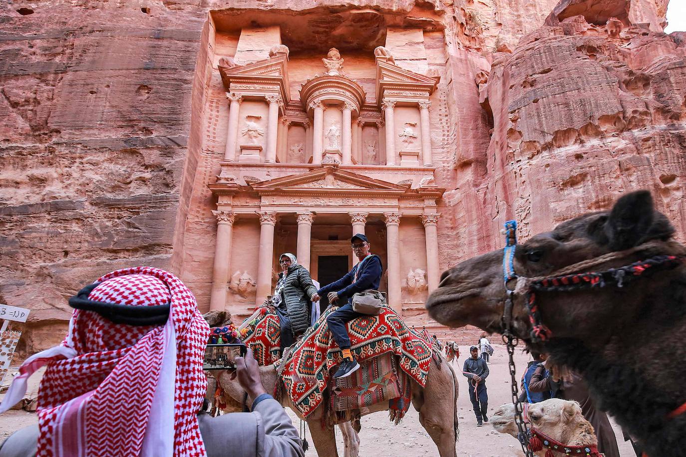 Fotos: Invasión en Petra