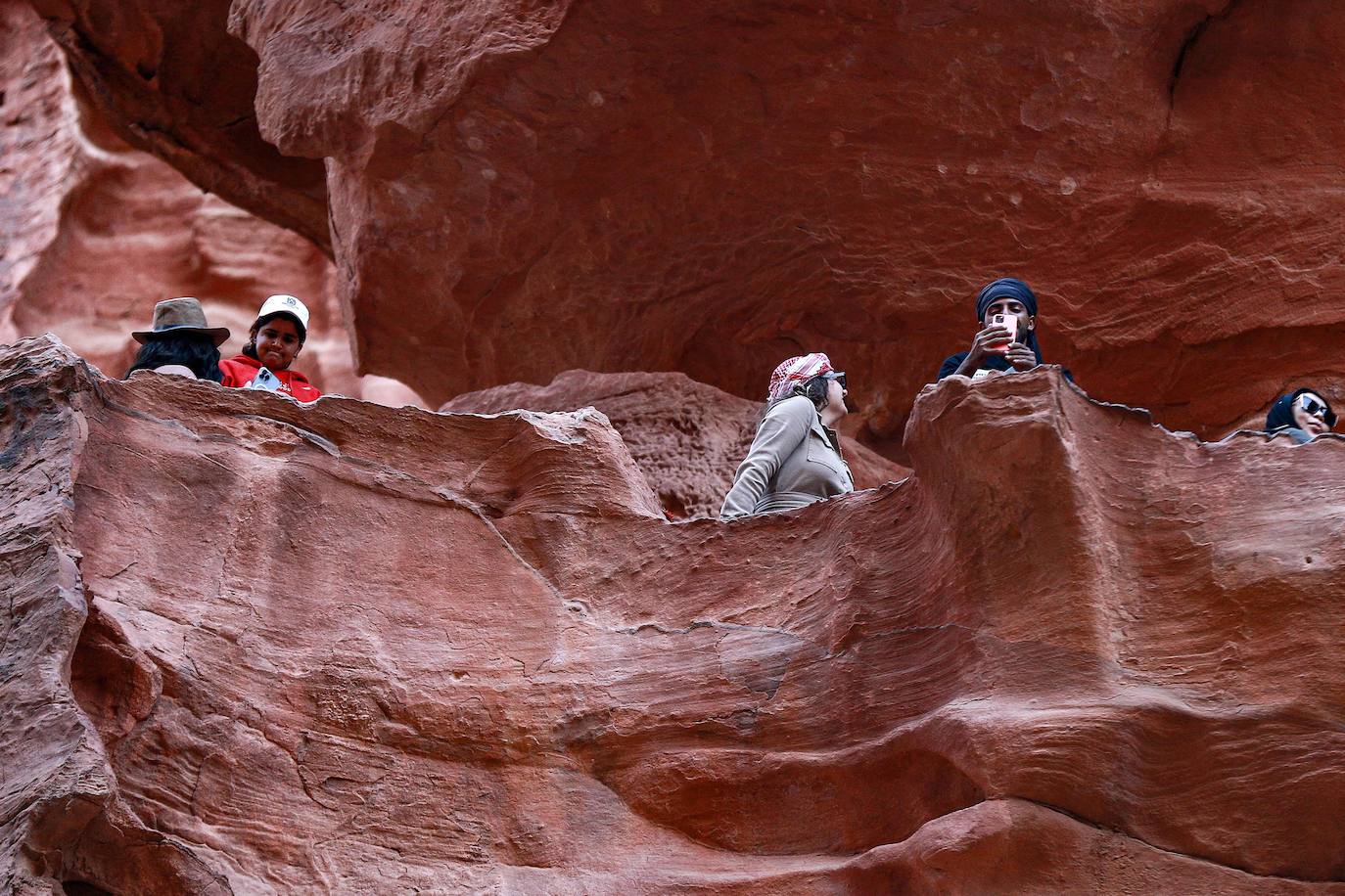 Fotos: Invasión en Petra