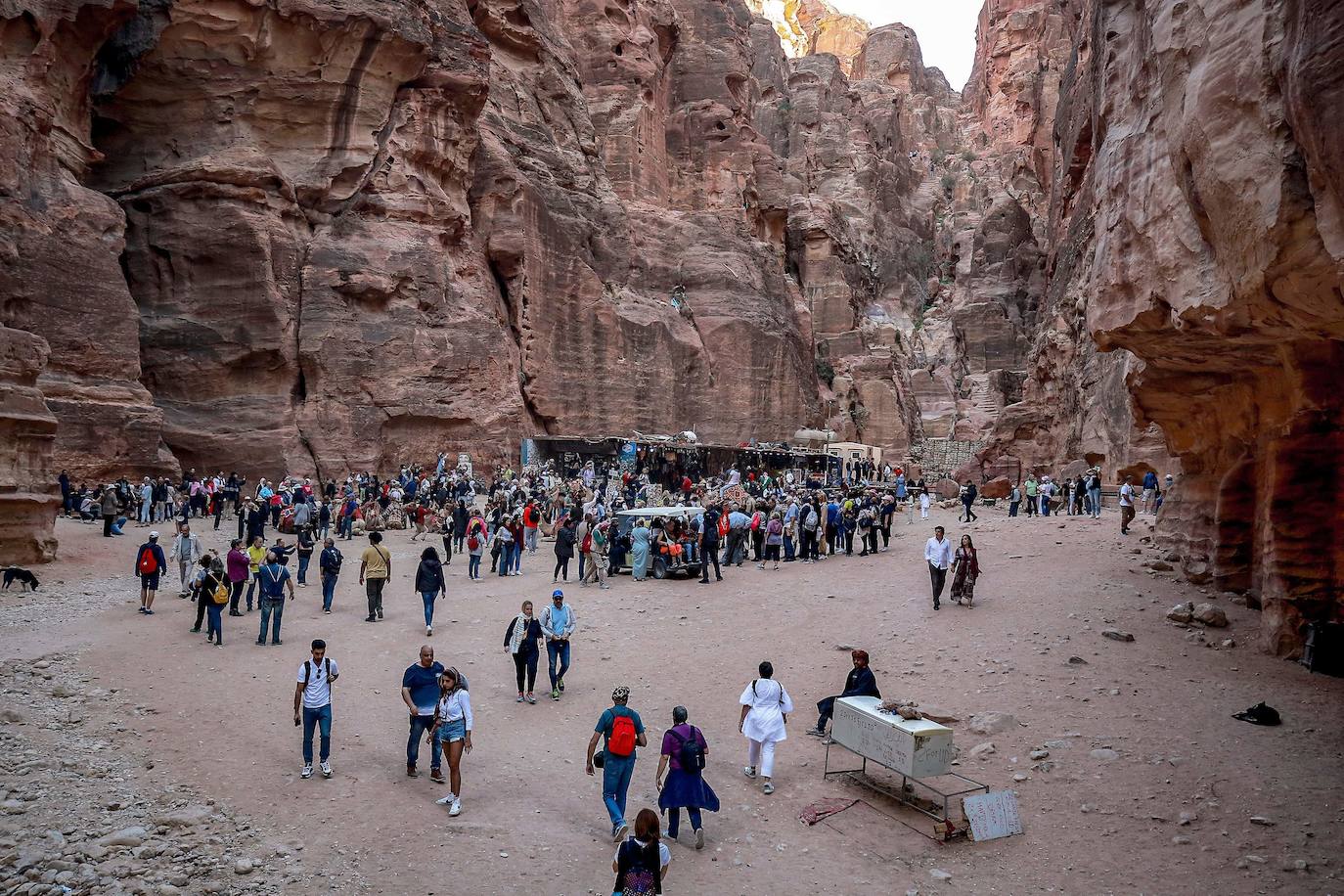 Fotos: Invasión en Petra