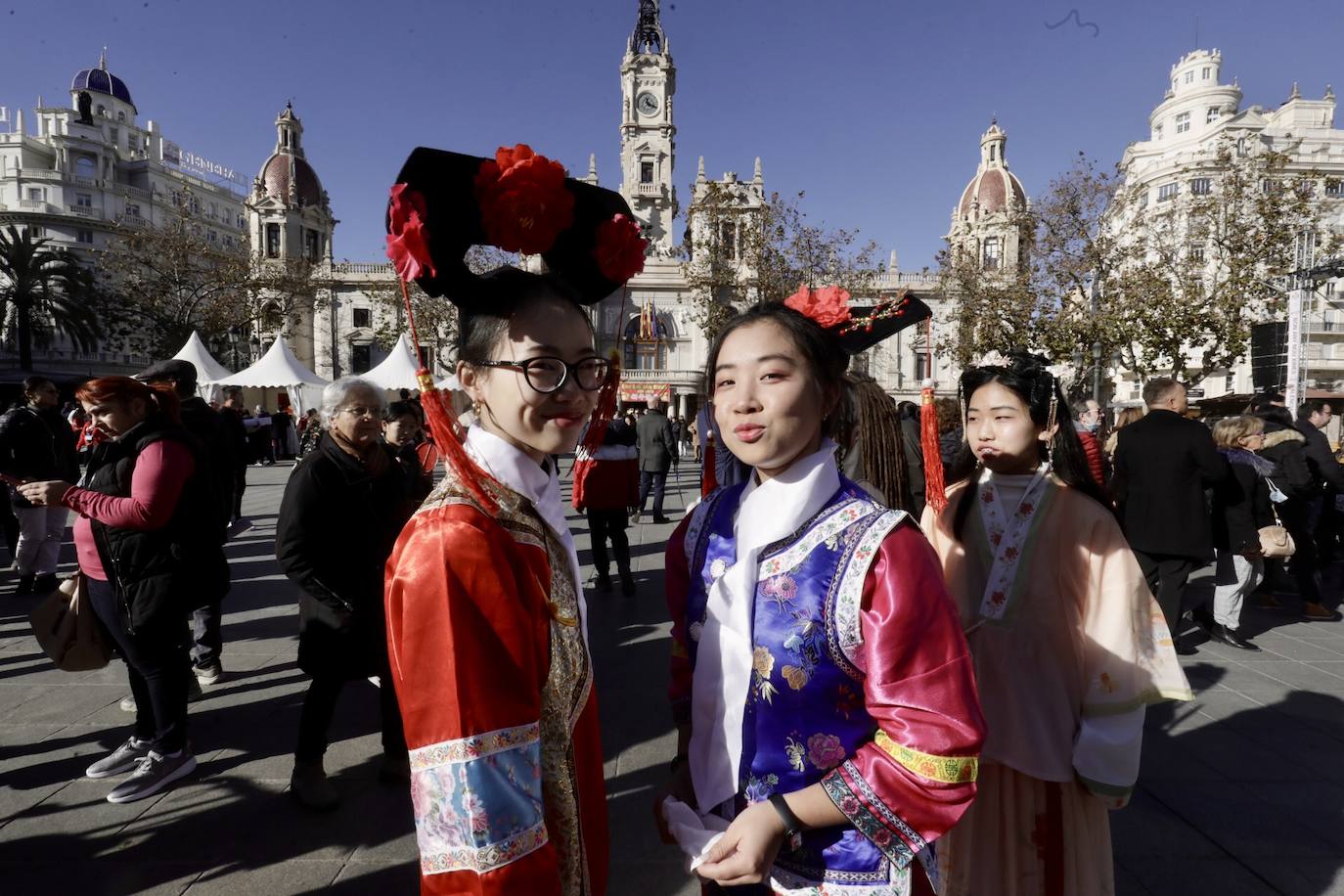 Fotos: Celebración del Año Nuevo Chino en la Plaza del Ayuntamiento