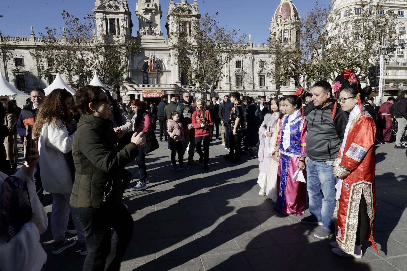 Fotos: Celebración del Año Nuevo Chino en la Plaza del Ayuntamiento