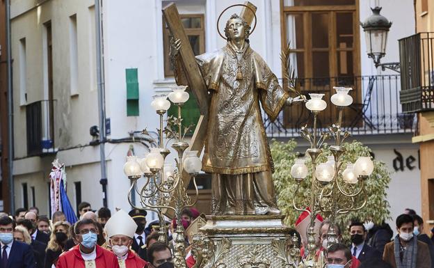 Procesión de San Vicente Mártir en Valencia.