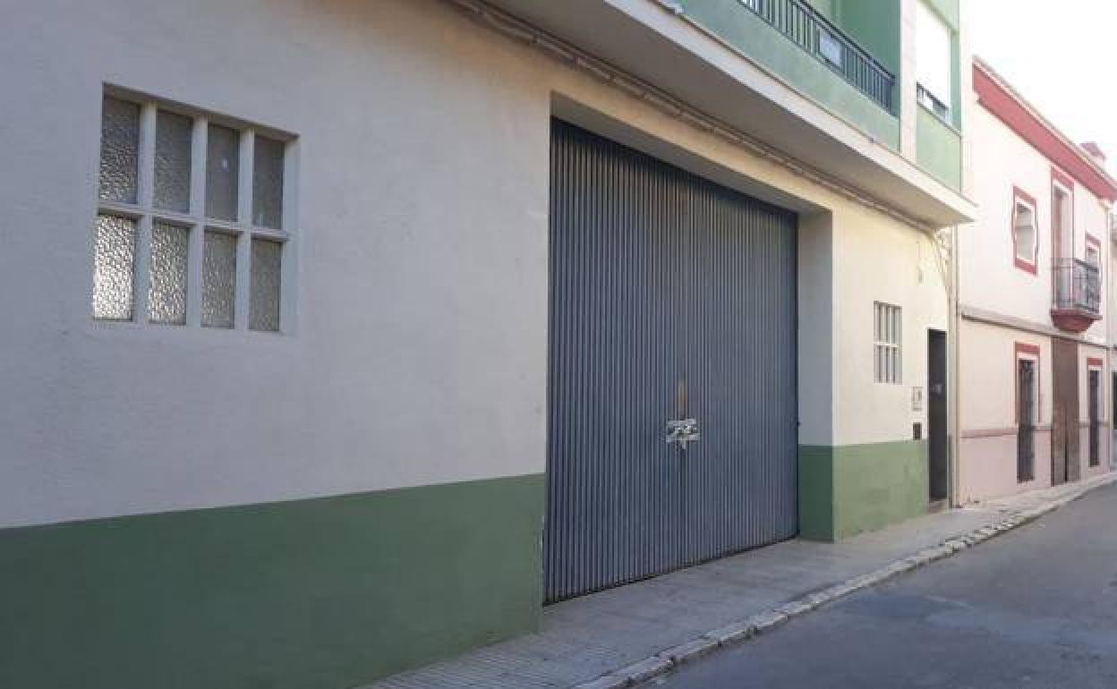 Vivienda donde tuvo lugar el crimen. 