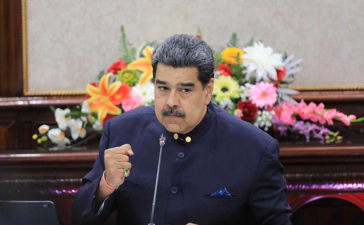 El presidente venezolano, Nicolás Maduro, en una imagen de archivo. 