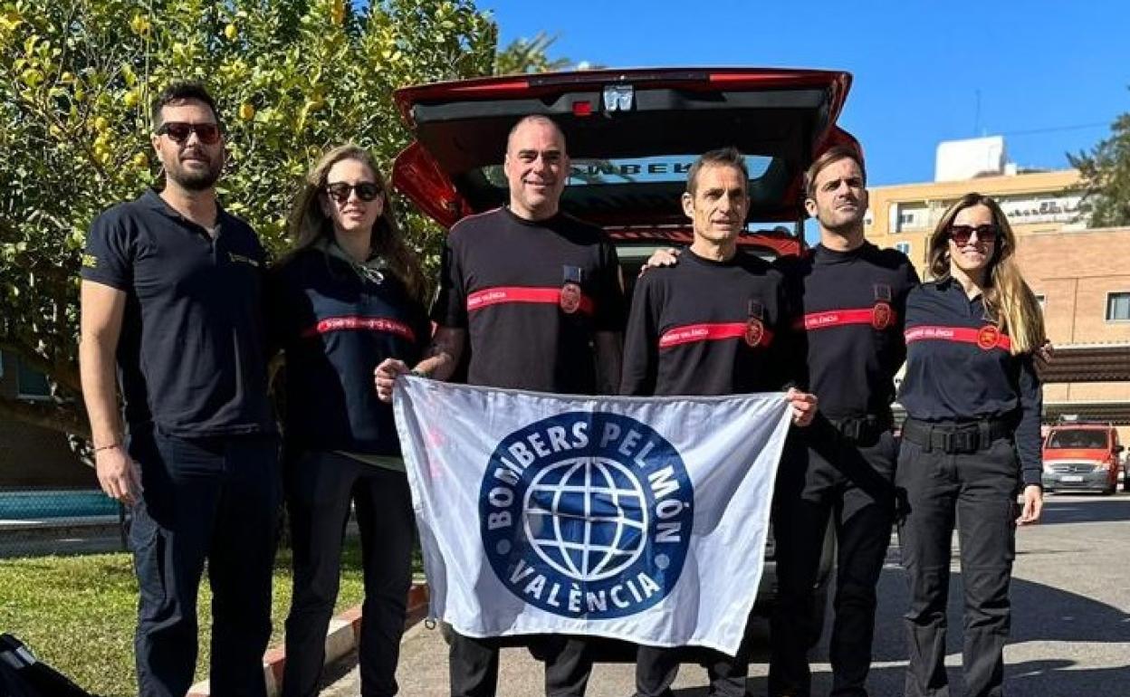 Expedición en la que participa el bombero forestal de Navarrés. 