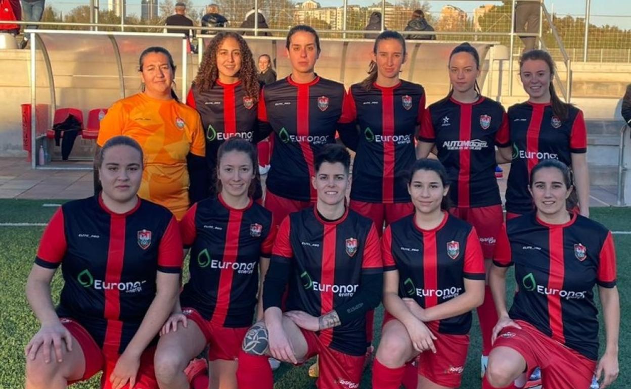 Equipo amateur del Ciutat de Xàtiva femenino. 