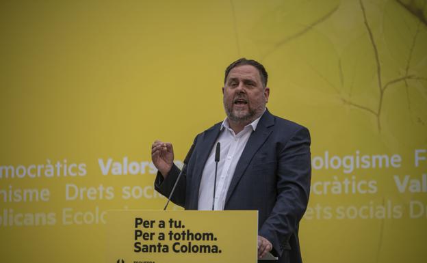 La Abogacía del Estado pide reducir la pena de inhabilitación a Junqueras. 