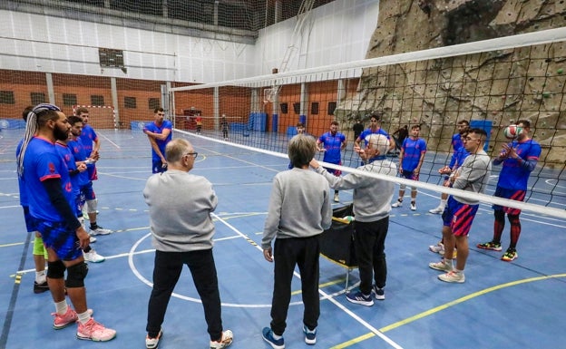 Léleman Conqueridor durante un entrenamiento. 