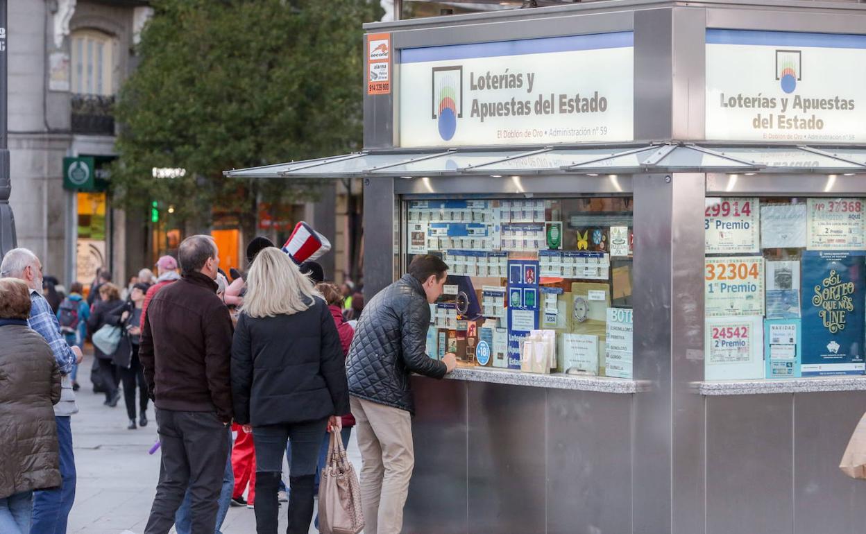 Una administración de lotería.