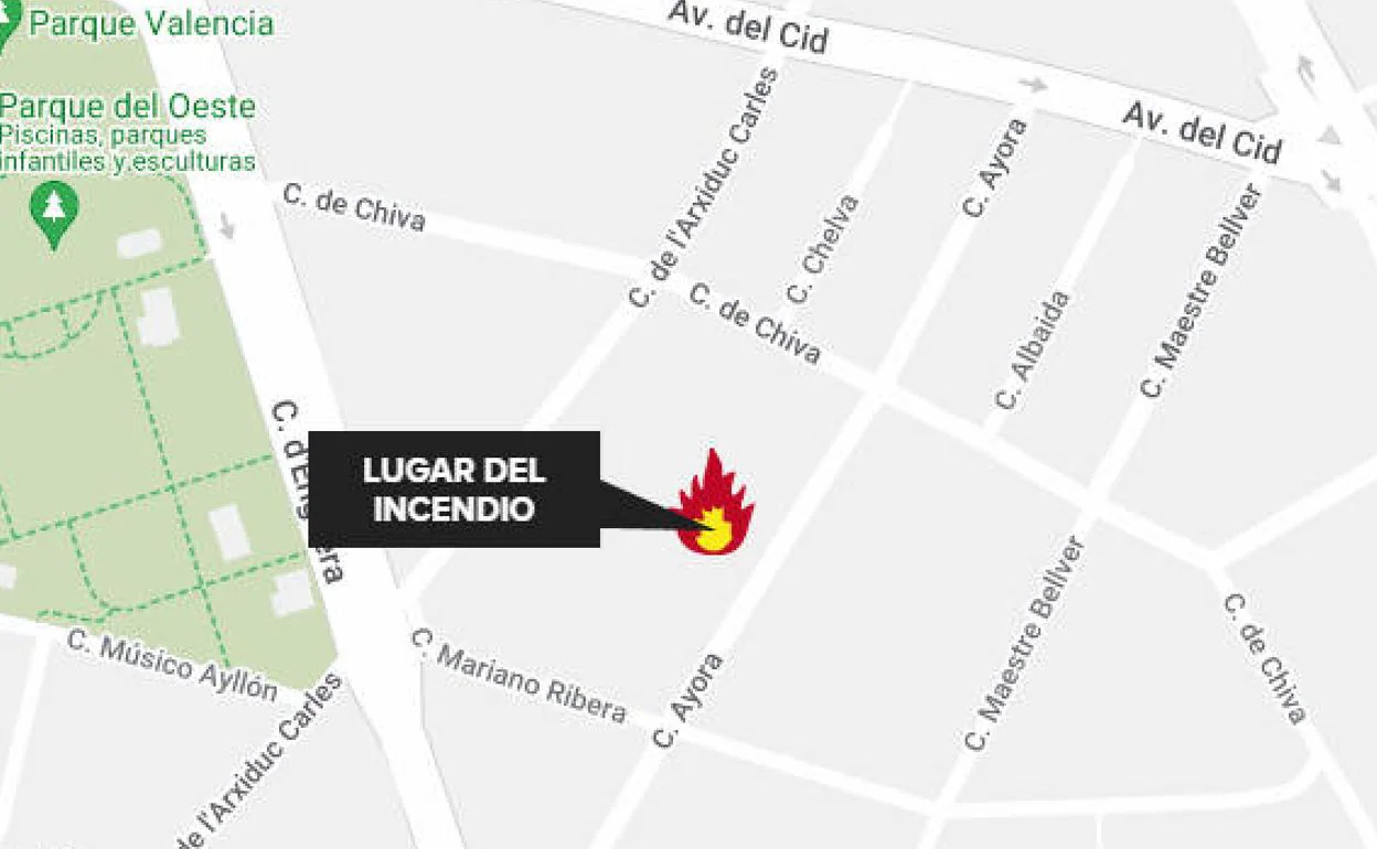 Incendio Colegio | Un incendio provocado por un transformador eléctrico obliga a desalojar el colegio Esclavas de María en Valencia