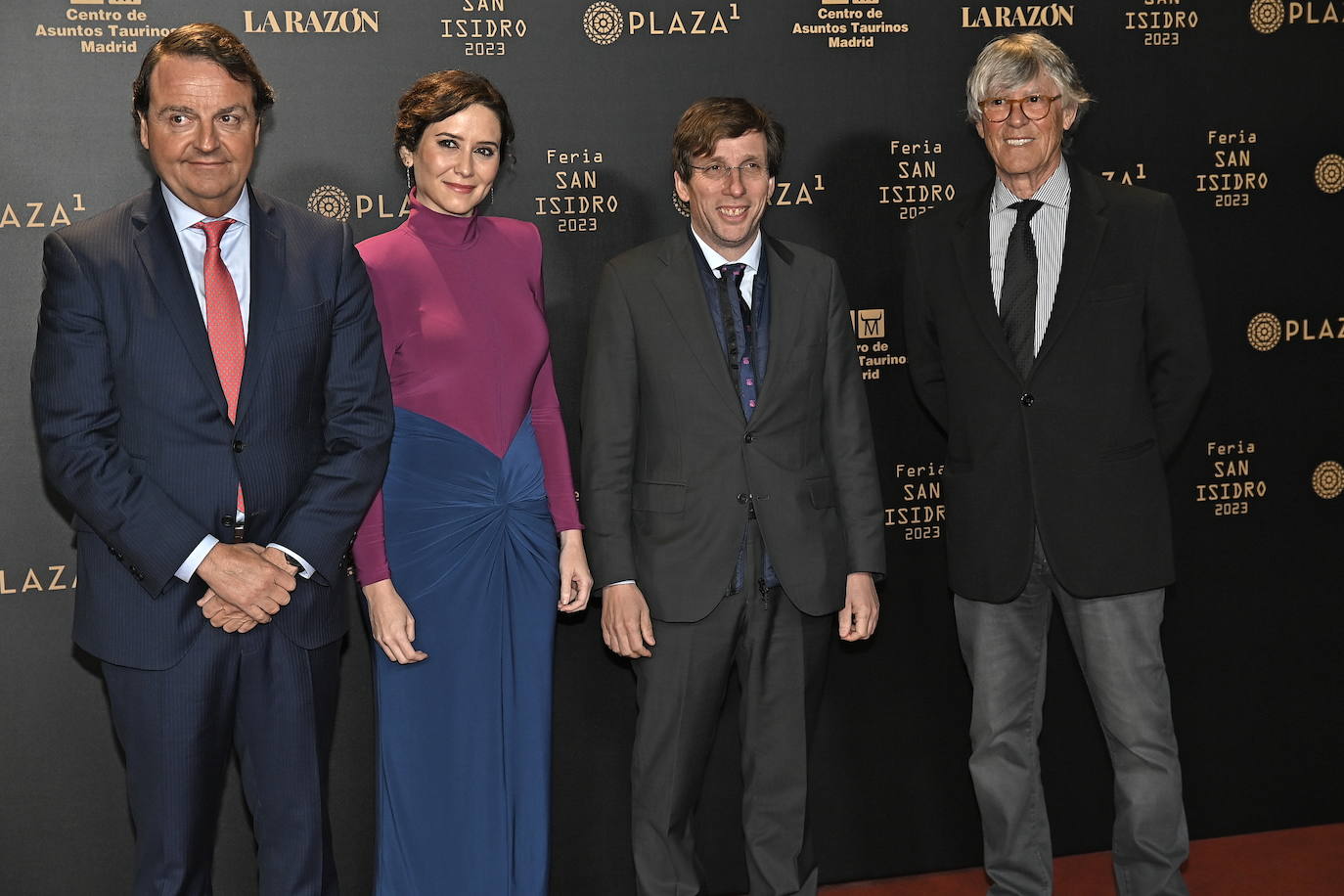 Rafael Garrido, Isabel Díaz Ayuso, José Luis Martínez- Almeida y Simón Casas. 