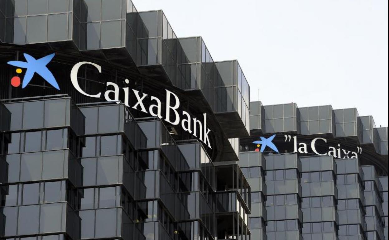 Sede central de Caixabank en Barcelona.