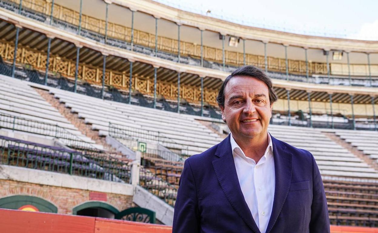 Rafael García Garrido, empresario al frente de la Plaza de Toros de Valencia. 