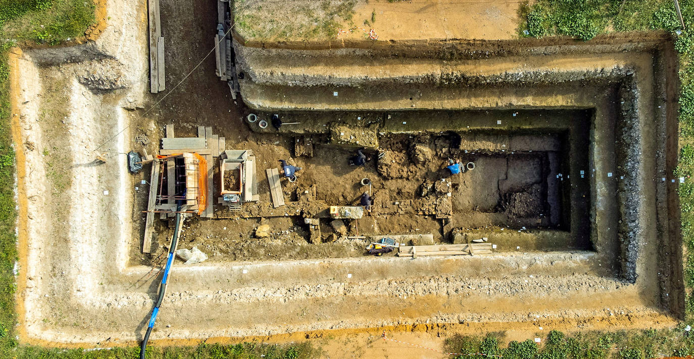 Fotos: Impresionante hallazgo en la Vía Apia de Roma