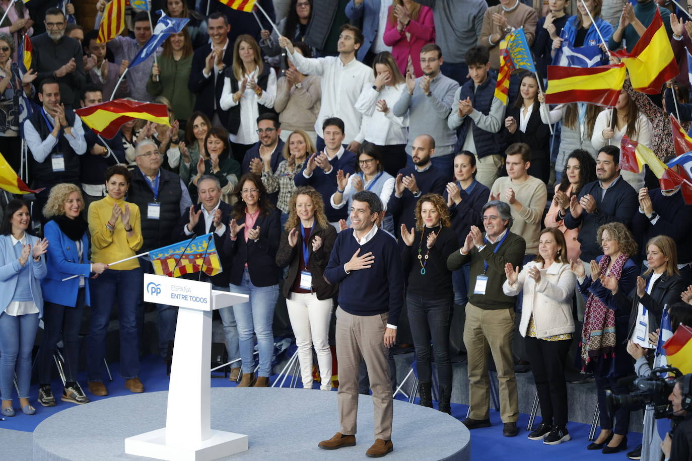 Fotos: Así ha sido la clausura del acto del PP celebrado este fin de semana en Valencia