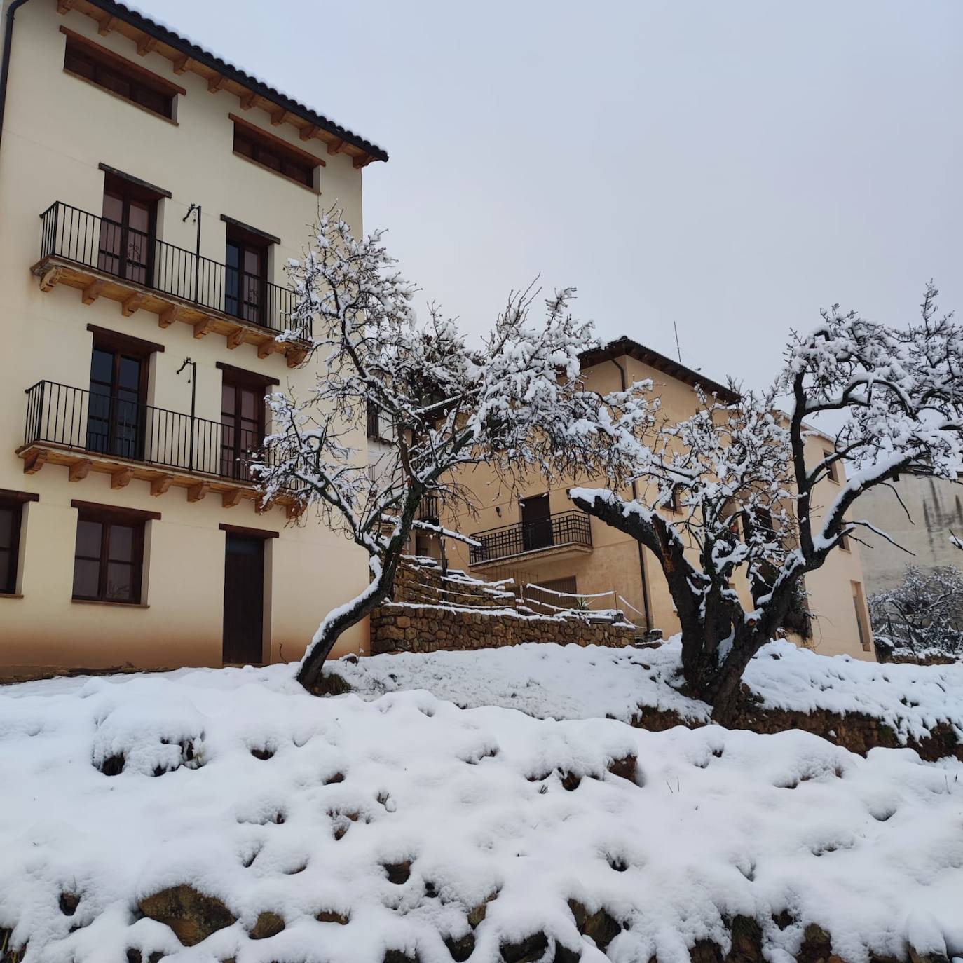 Nieve en Herbés